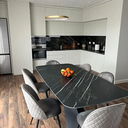 Luxury Penthouse With Terrace And Private Parking In * Tirana